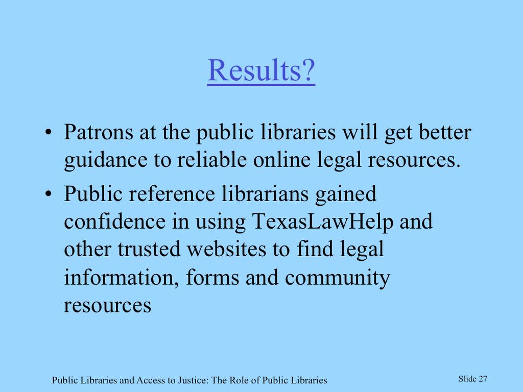 The in depth navigation of the websites and the interaction with the websites helps to reinforce the existence of the websites in the minds of the librarians.