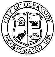 CITY OF OCEANSIDE MEETING AGENDA August 9, 2000 &,7<&/(5.