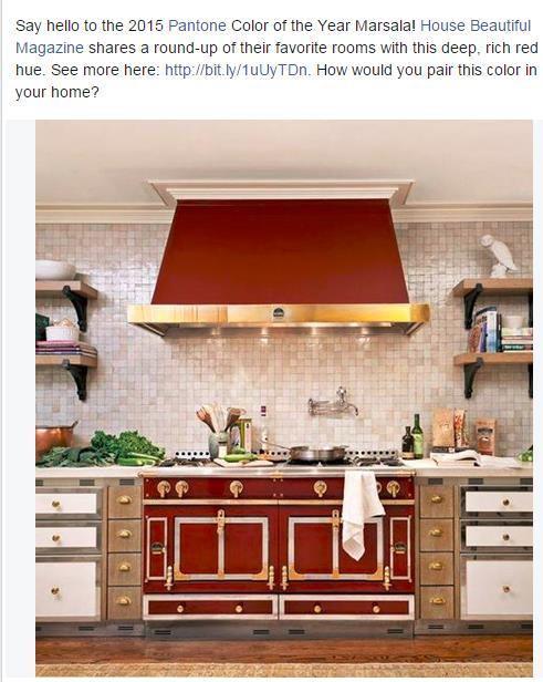 Sharing a kitchen installation with a design related tip garnered 454 likes and 13