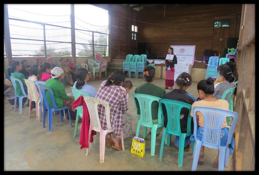 Women, children, the elderly, and the differently able from villages in Karenni State are facing difficulties because of insufficient social welfare services (e.g. transportation, health services, school services, and electricity).