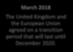 March 29, 2017 The British Government has activated Article 50 of the Treaty on European Union,