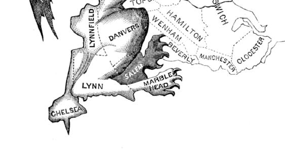benefit themselves Gerrymandering was widespread in early