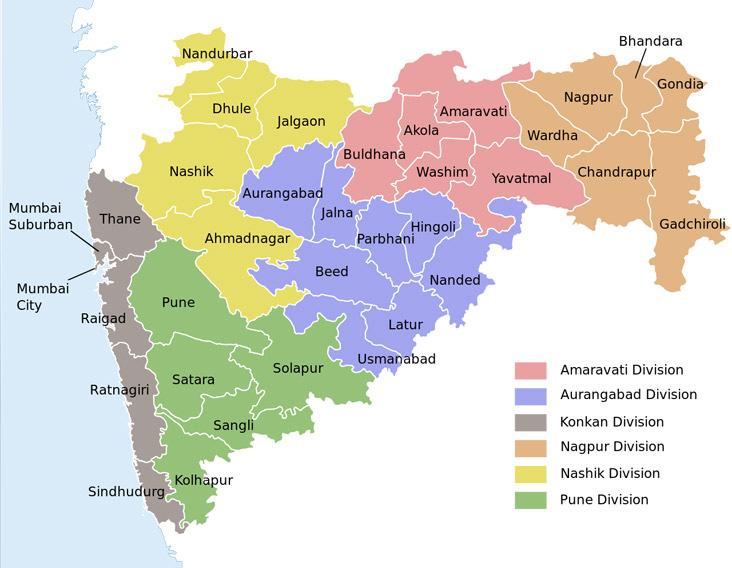 Kms. 7 8 Largest subdivisions of a country Maharashtra and India Second most populous after Uttar Pradesh Third largest after Rajasthan and