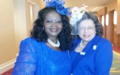 A response to these warm greetings was provided by Soror Valerie Hollingsworth-Baker, National First Anti-Basileus.