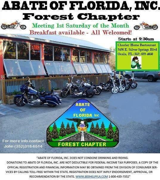 June Volume 28 Issue 6 MONTHLY MEMBERSHIP MEETINGS Next meeting will be at Charlie Horse on June 2nd 2425 East Silver Springs Boulevard in Ocala First