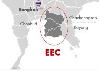 EEC Need to Decentralize Thailand s economy, and society as a whole, is very concentrated around Greater Bangkok Eastern Economic Corridor (EEC) The EEC project aims to modernize and upgrade its