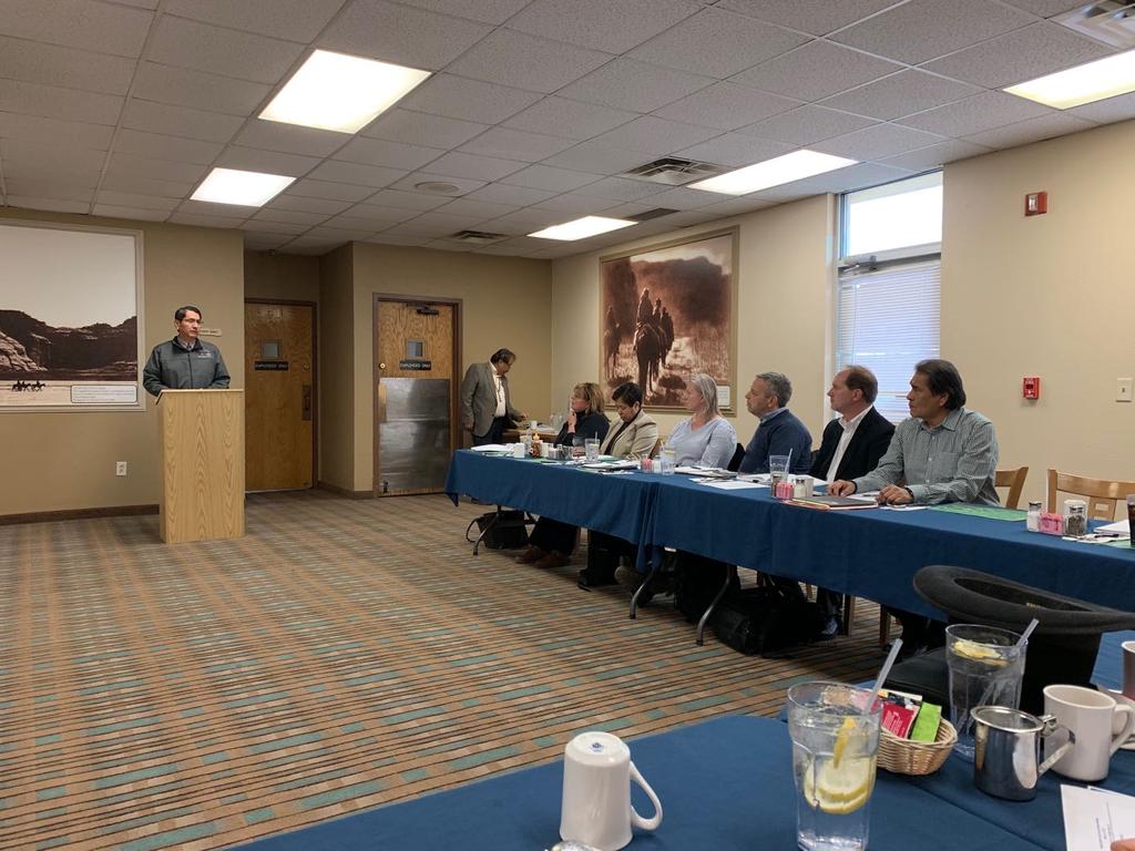 Census Bureau Meets with Navajo Nation On Thursday, March 14, 2019, members of the U.S. Census Bureau from Washington, D.C. and Denver met with members of the Navajo Nation at the Quality Inn. Mr.