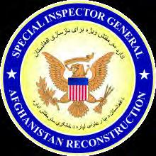 Special Inspector General for Afghanistan Reconstruction SIGAR Testimony Before the