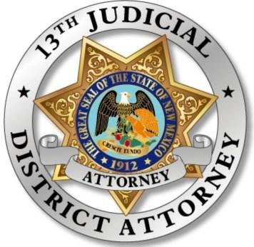 THE 13TH JUDICIAL DISTRICT ATTORNEY S REPORTER Serving Cibola, Sandoval, and Valencia Counties Lemuel L. Martinez District Attorney Cibola County 515 W.