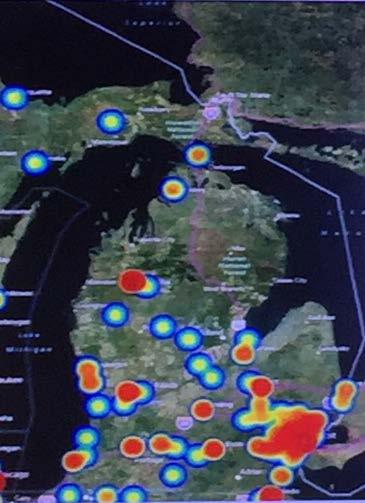 Closer to Home: Polaris Data Reports of human trafficking in EVERY ZIP CODE in MI There s an estimated 1,200 women being