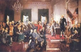 At the beginning At constitutional convention, founders decided to put the electoral college in place and let the states decide how to send electors.