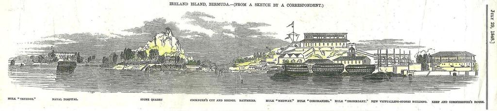 Depending on how much time the instructors has to focus on this topic, s/he can also introduce the parallel history of convict hulks in Britain. See: http://www.maritimeheritage.