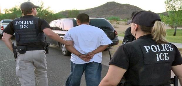Immigration Enforcement ICE made 452 criminal arrests tied to worksite enforcement investigations -179 were owners, managers, supervisors or human