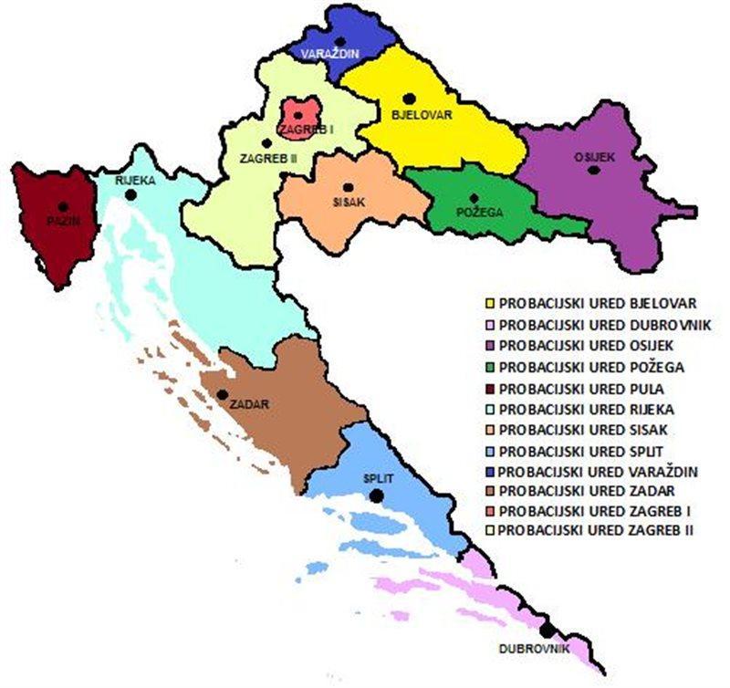 Probation service in Croatia today provides interventions for adult offenders a state service that is financed by the government under the jurisdiction of the Ministry of Justice 78