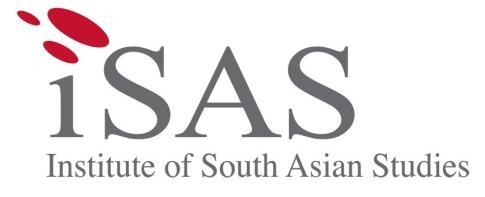 ISAS Brief No. 376 3 July 2015 Institute of South Asian Studies National University of Singapore 29 Heng Mui Keng Terrace #08-06 (Block B) Singapore 119620 Tel: (65) 6516 4239 Fax: (65) 6776 7505 www.