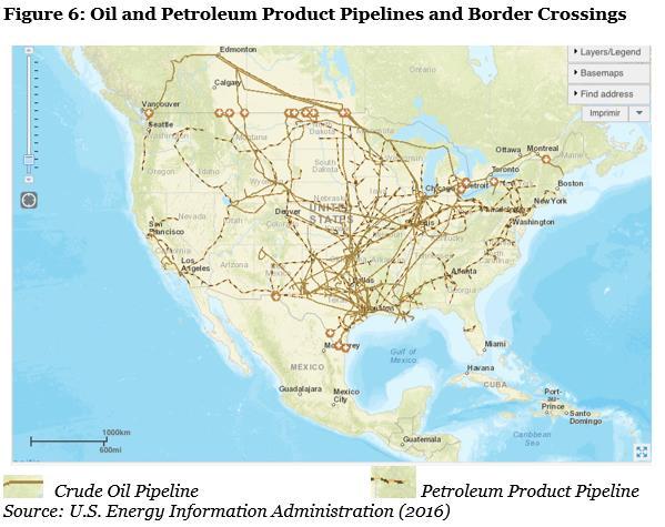 To be able to transport and deliver these utilities, it is crucial to have an adequate pipeline system. The United States accounts for 65% of total pipeline in the world.