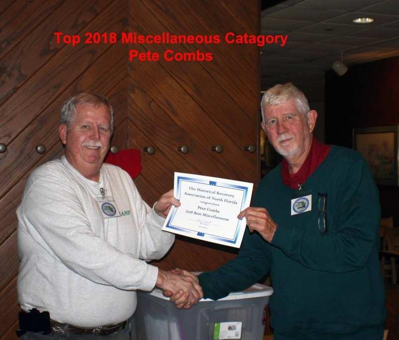 The winner of the 2018 award in the Best Jewelry category, our Board Advisor, photographer, newsletter and website guru, Terry Sayre.