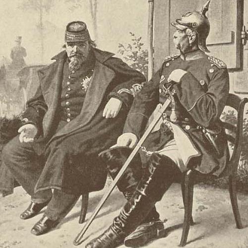 Napoleon III surrendering to OVB