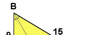 Round Five 1. Find the length of the angle bisector BN in the triangle below. Answer 2.