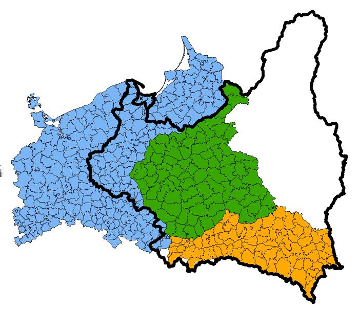 Figures Figure 1: Partition territories in national boundaries of Poland (a) Partition counties in interwar Poland (b) Partition