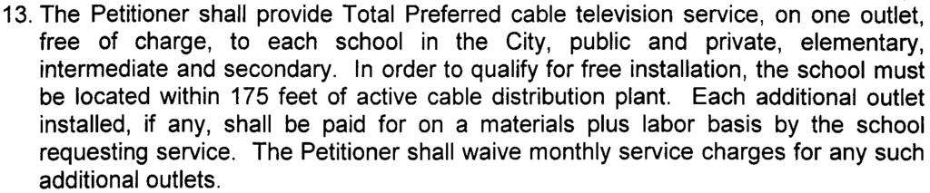 municipalities shall be responsible for developing and enforcing usage rules for the EG access channel, as stated in th~ ordinance. 12.