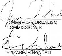 DATED: BOARD OF PUBLIC UTILITIES BY: rnederick F. COMMISSIONER JEANNE M.