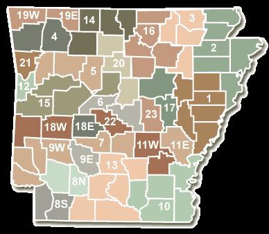 Figure 1 In the State of Arkansas, there are 121 Circuit Court Judges, each