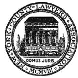 NEW YORK COUNTY LAWYERS 