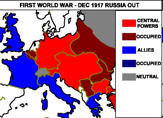 Lenin s Russia Peace, Land and Bread March, 1918 Treaty of Brest Litovsk Russia