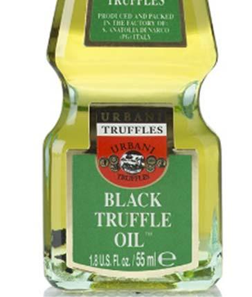 over olive oil that does not contain real truffles.
