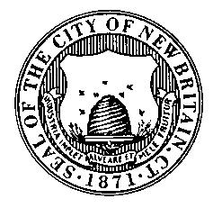 C I T Y O F N E W B R I T A I N EST. 1871 Common Council www.newbritainct.gov VIA EMAIL The Herald Classified Advertising/Legal Notice New Britain, Conn.