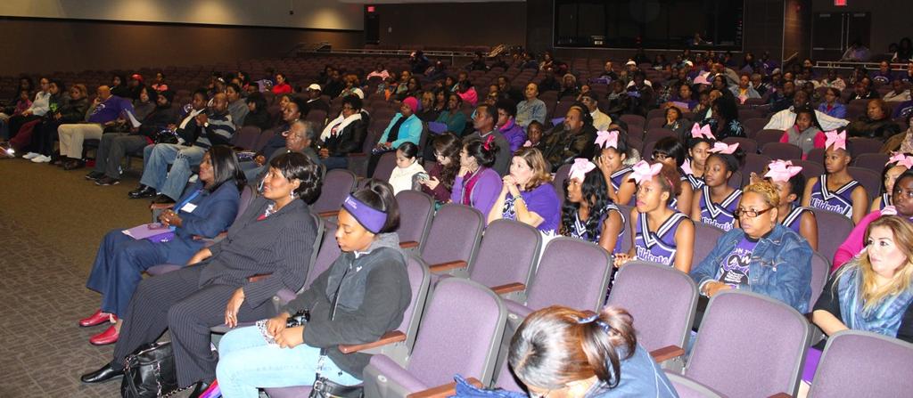 Parents attended the annual Parent Pledge Ceremony on Saturday, October 18th where