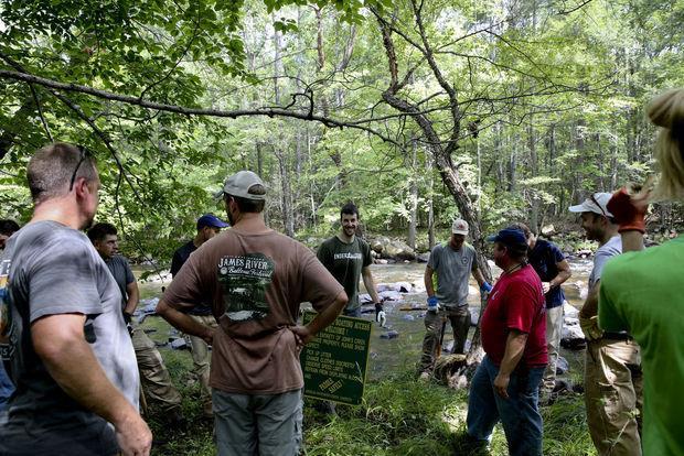 Source: Roanoke Times American Whitewater volunteers rehabilitate private land access site on John s Creek, VA, one of 14 segments deemed