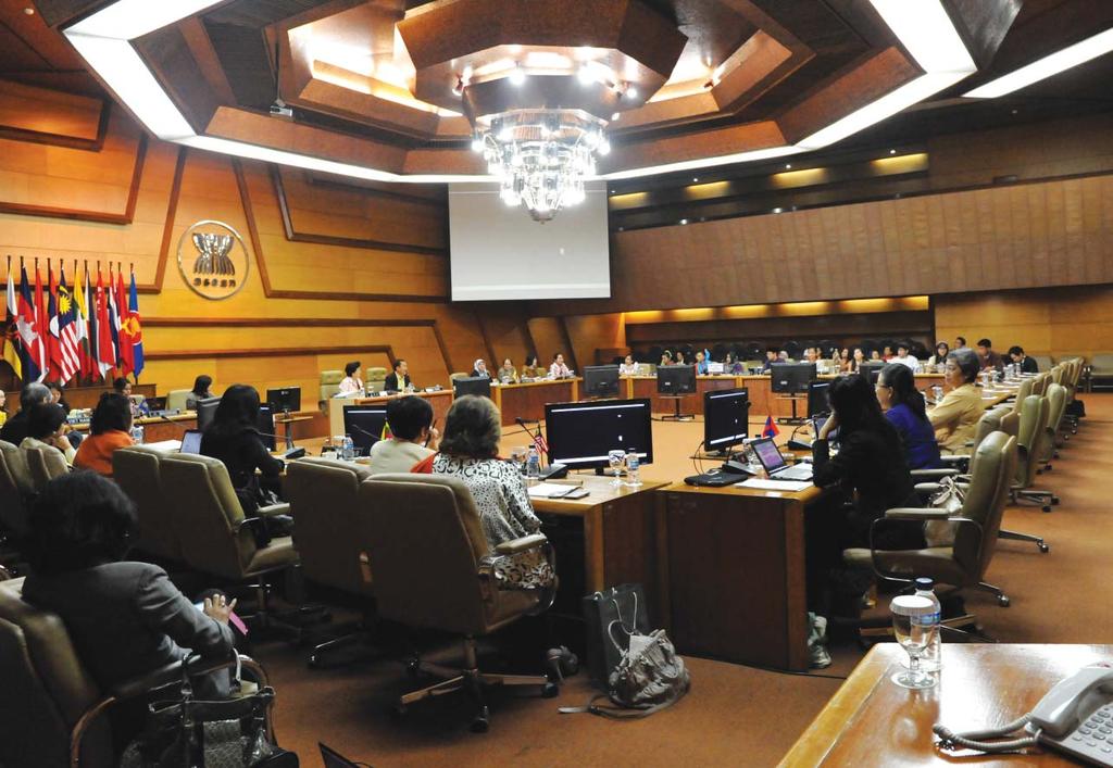 Meeting held at the ASEAN Hall of the