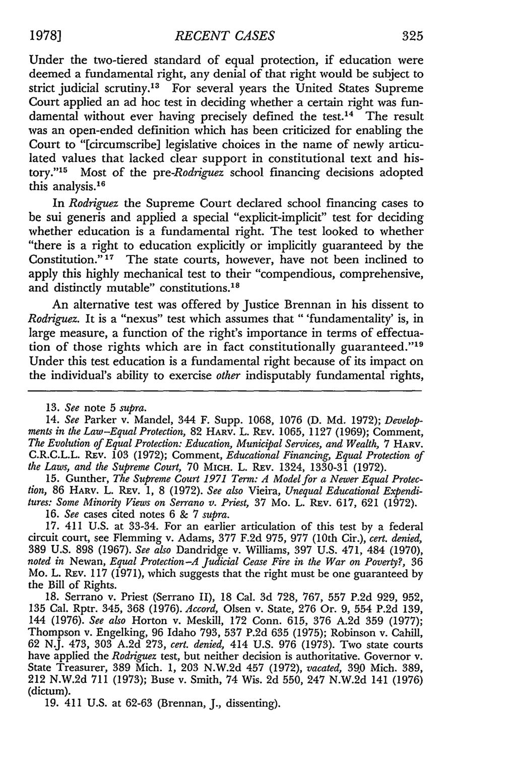 1978] Missouri RECENT Law Review, Vol. 43, Iss. 2 [1978], Art.