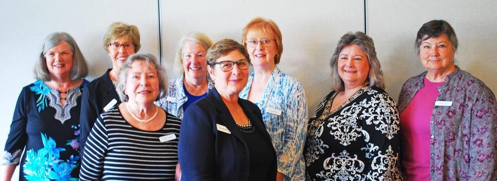 INSTALLATION OF 2018-2019 BOARD OF DIRECTORS (Submitted by Nancy Kenyon, Newsletter Editor; photos by Barb Bland and Diane Peters) On Saturday, June 9, 2018, AAUW-Whidbey Island members met at the