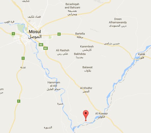 requested in three villages along the Tigris River in southern Nimrud sub-district of Hamdaniyah district due to a large influx of IDPs coming from Mosul.
