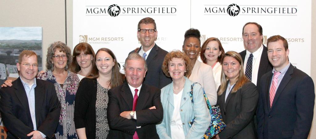 MGM Springfield, following the vote on Friday, held an appreciation luncheon for supporters as both pro and anti-casino folks await a decision by the state's highest