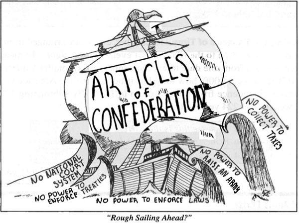 WHAT WAS BRUTUS S CONCERN WITH THE ARTICLES OF CONFEDERATION?