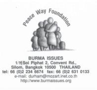 : political prisoners in Burma s ethnic areas A report by Burma Issues and Altsean-Burma August 2003 Λ L T S E Λ N B U R M A ALTERNATIVE ASEAN NETWORK ON BURMA