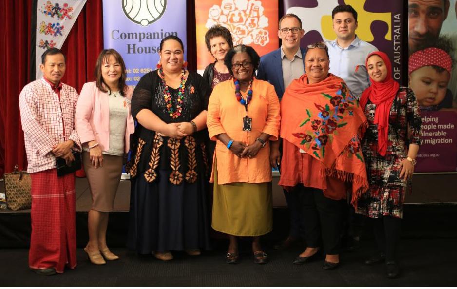 Harmony Day March 2018 - SCoA, MARSS, Legal Aid ACT, Australian Red Cross, Companion House and Multicultural Youth Services ACT Working with Government Naturally, a large part of our work is to