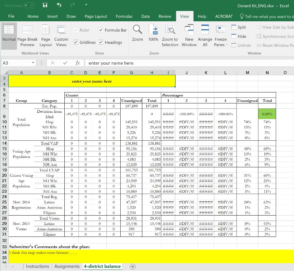 highlighted column, and Excel will