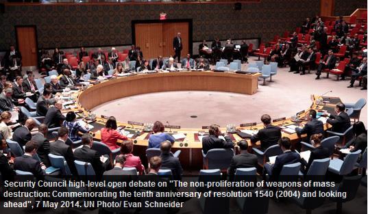 RECENT DEVELOPMENTS 2014: 10 th Anniversary of resolution 1540 (2004) UN