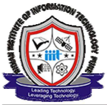 Indian Institute of Information Technology Pune A/P: Sadumbre, Tal: Maval, District: Pune. Dr. Anupam Shukla Website: www.iiitp.ac.in email: director.iiitp@gmail.com Director Phone: 0211-4257000 Ref.