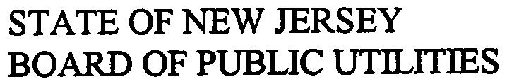 JERSEY BOARD OF PUBliC UTll-ITIES BPU DOCKET NUMBER CRO6110782 STIPULATION OF FINAL RATES The undersigned parties, as a result of a review of the Federal Communications Commission ("FCC" Fonn 1240