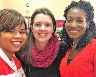 Kudos to Colleen Gruszynski for her work with the Delta Sigma Theta sorority to register voters at the Green Bay Women's March and Day of Action, January 20.