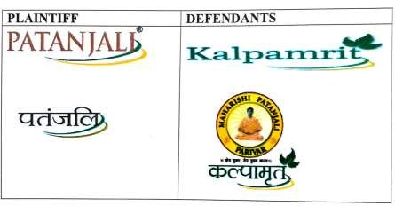 registered trademark PATANJALI. It is stated in the plaint that, the plaintiff has one of the largest manufacturing facilities in the country and is the fastest growing FMCG Company in India.