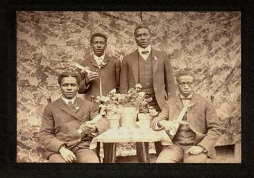 By 1900, less than 1percent of blacks had graduated from colleges compared to 5 percent of whites. After the Civil War, thousands of freed blacks pursued higher education.