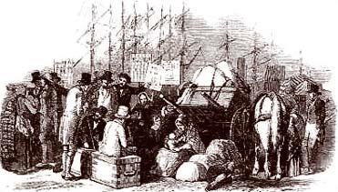 By the 1870 s, Almost all immigrants traveled by steamship. The trip across the Atlantic from Europe took about 1 week.