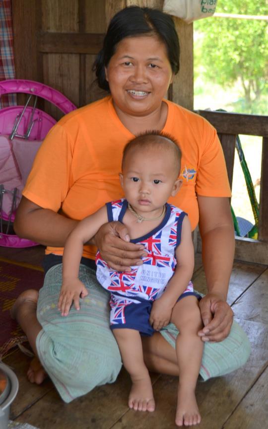 NANG MART AND THA KON (1 YEAR, 4 MONTHS) Tha Kon suffers from Hirchsprungs disease which is a rare condition that affects the intestines and the digestive system, caused by missing nerves in the